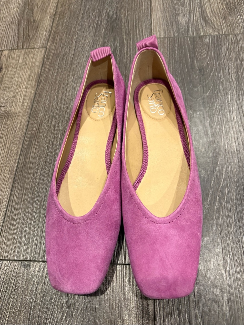 NWOT Pink Suede Women's Ballet Flats - Picture 4 of 6